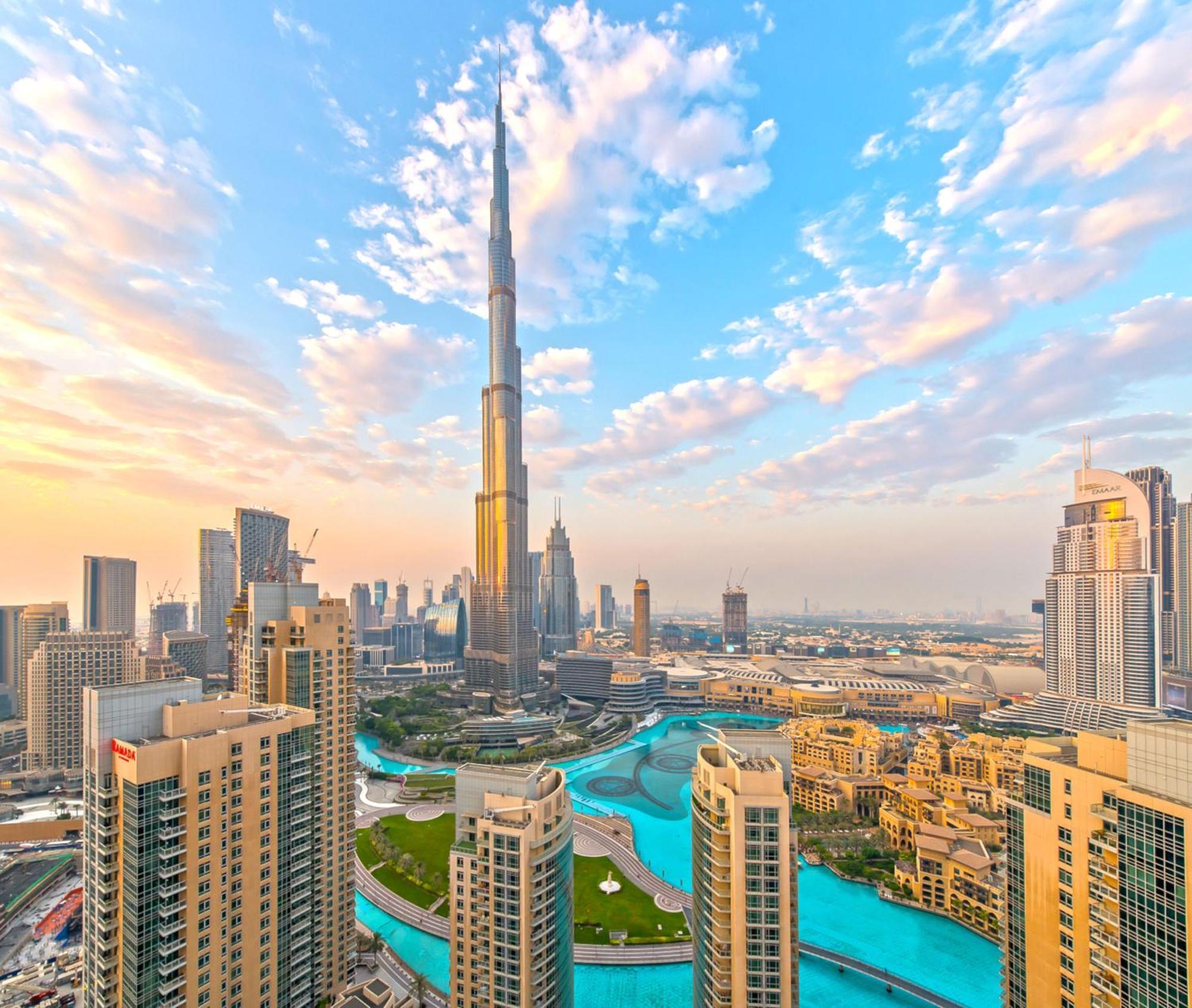 Signature Burj Khalifa View Residence Дубай Экстерьер фото