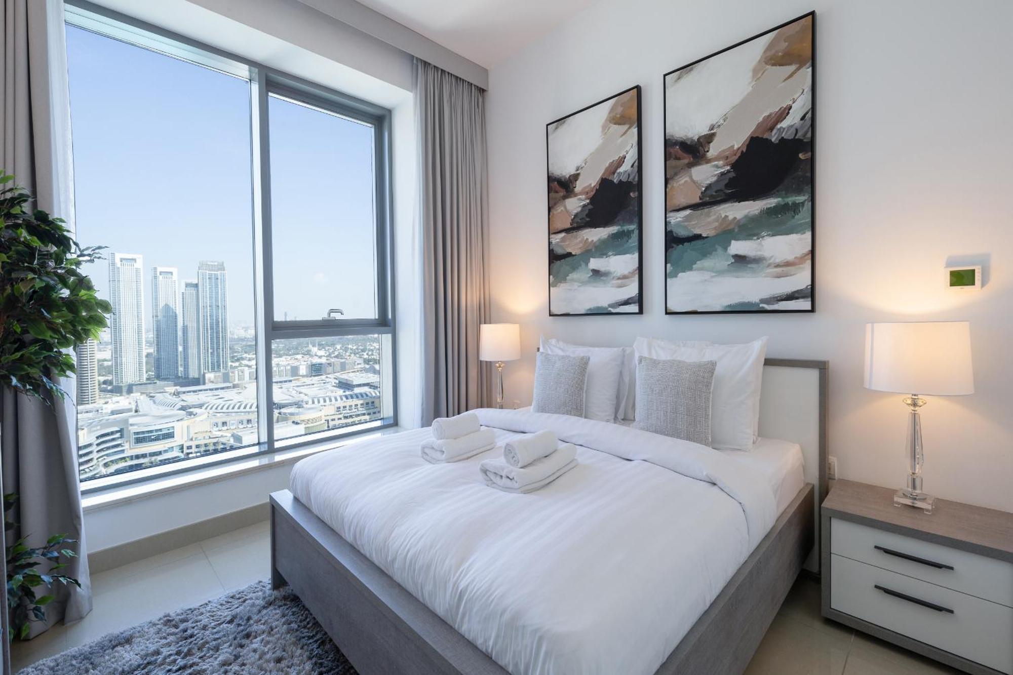 Signature Burj Khalifa View Residence Дубай Экстерьер фото